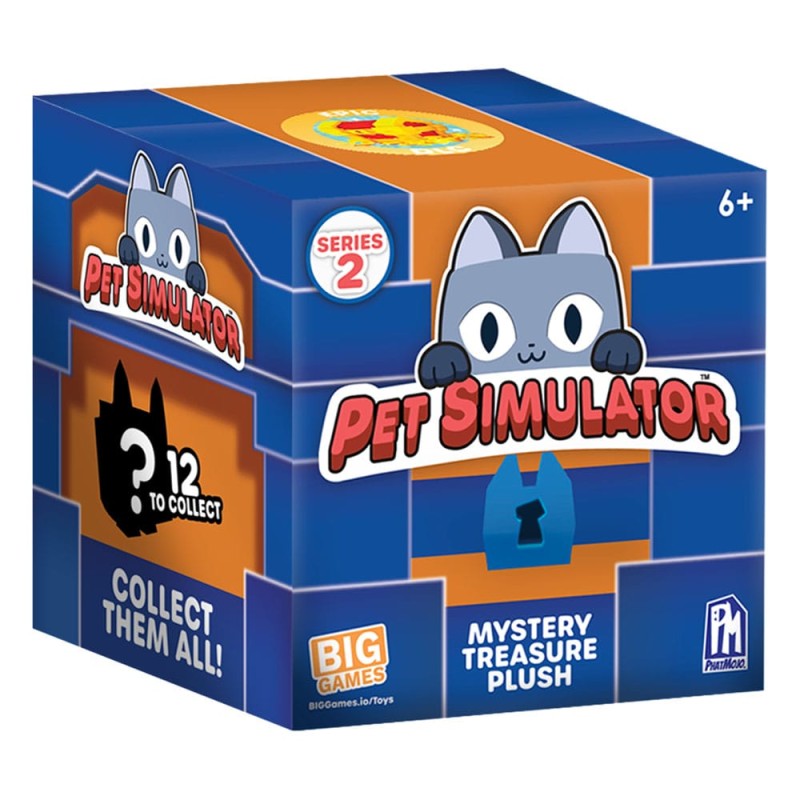 Pet Simulator Wave 2 Assortment Mystery Treasure Plush (9) | 0810087213381