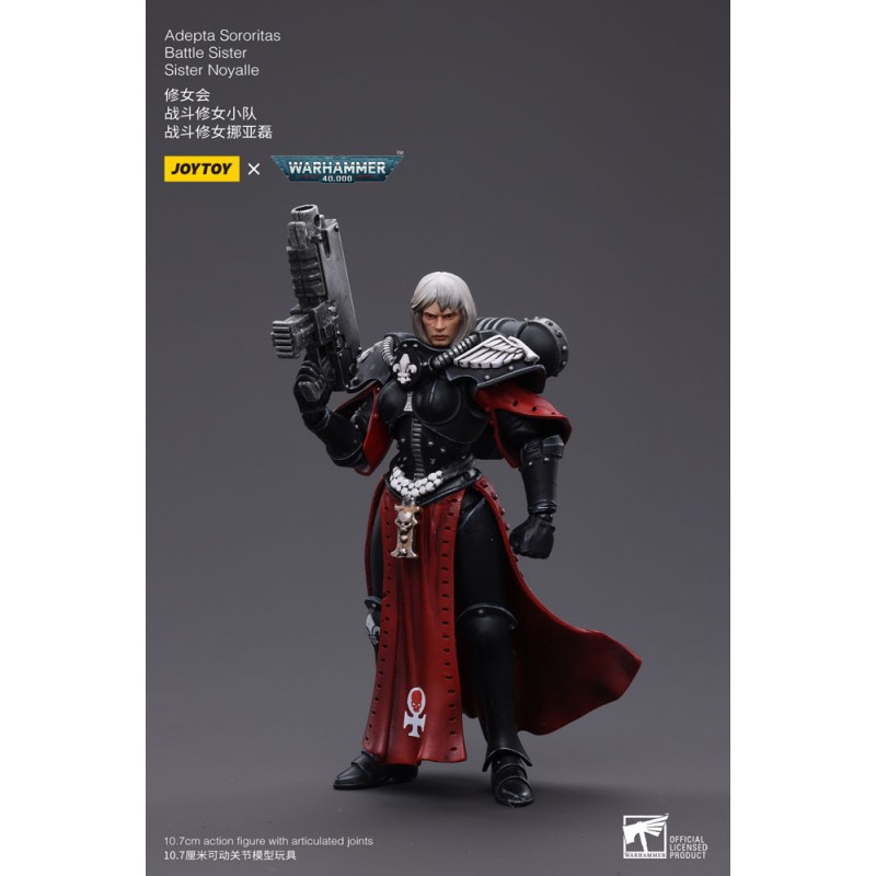 Warhammer 40k figurine 1/18 Adepta Sororitas Battle Sister Sister Noyalle 10 cm | 6973130373884