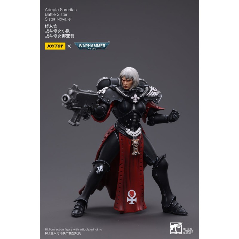 Warhammer 40k figurine 1/18 Adepta Sororitas Battle Sister Sister Noyalle 10 cm | 6973130373884