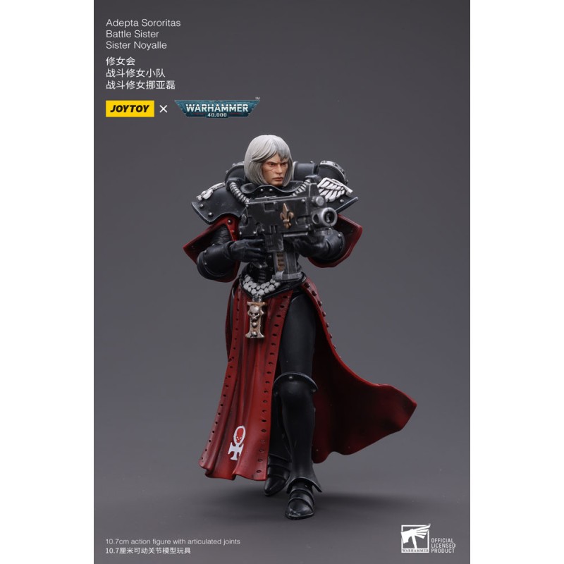 Warhammer 40k figurine 1/18 Adepta Sororitas Battle Sister Sister Noyalle 10 cm | 6973130373884