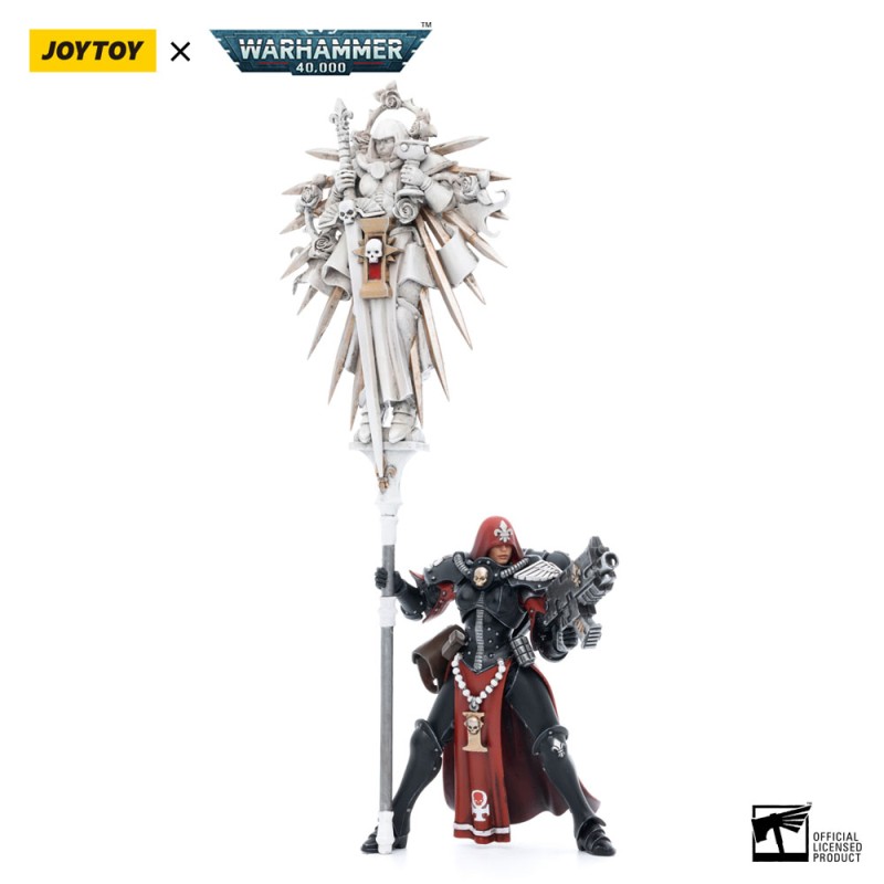 Warhammer 40k figurine 1/18 Adepta Sororitas Battle Sister Sister Saelon 10 cm | 6973130373891