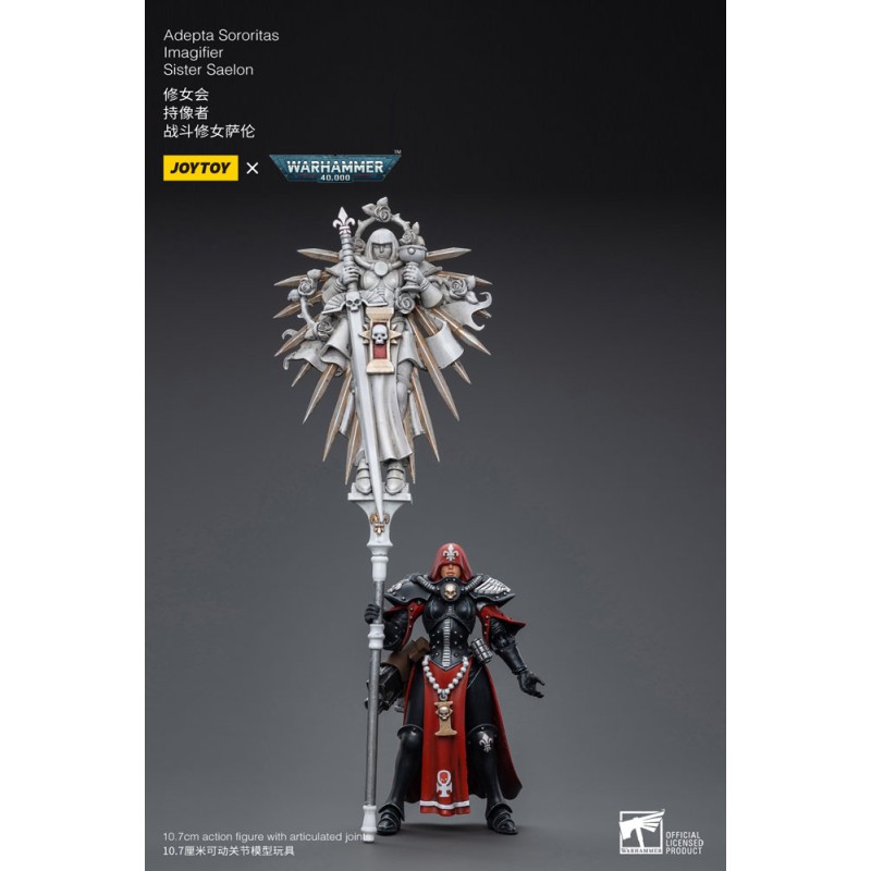 Warhammer 40k figurine 1/18 Adepta Sororitas Battle Sister Sister Saelon 10 cm | 6973130373891