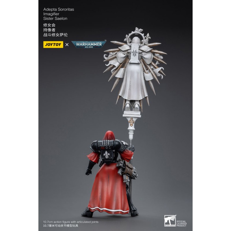 Warhammer 40k figurine 1/18 Adepta Sororitas Battle Sister Sister Saelon 10 cm | 6973130373891