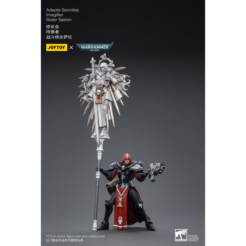 Warhammer 40k figurine 1/18 Adepta Sororitas Battle Sister Sister Saelon 10 cm | 6973130373891