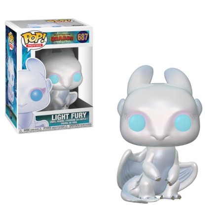 Dragons 3 POP! Vinyl Light Fury Figure 9 cm | 0889698363693