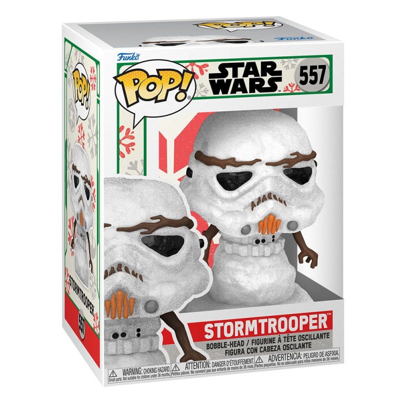 Star Wars Holiday 2022 POP! Heroes Vinyl figurine Stormtrooper 9 cm | 0889698643382