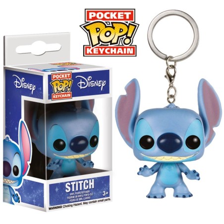 Lilo & Stitch Keychain Pocket POP! Vinyl Stitch 4 cm | 0849803068295