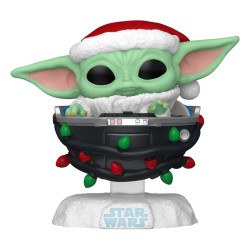 Star Wars: Mandalorian POP! Vinyl figurine Holiday Grogu Pram 9 cm | 0889698800105