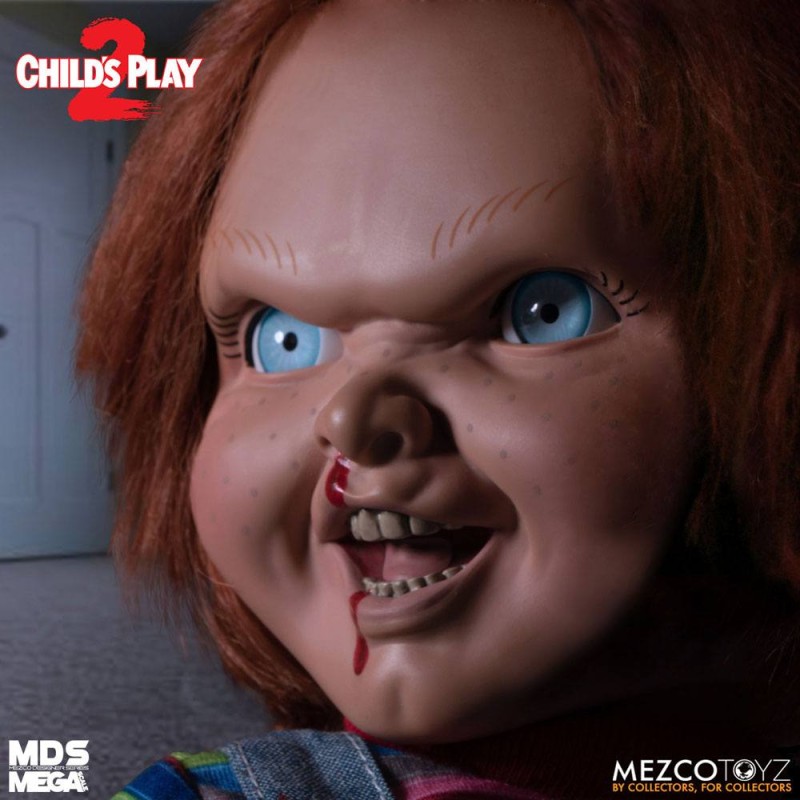 Chucky, la poupée de sang poupée parlante Designer Series Menacing Chucky 38 cm | 0696198780239