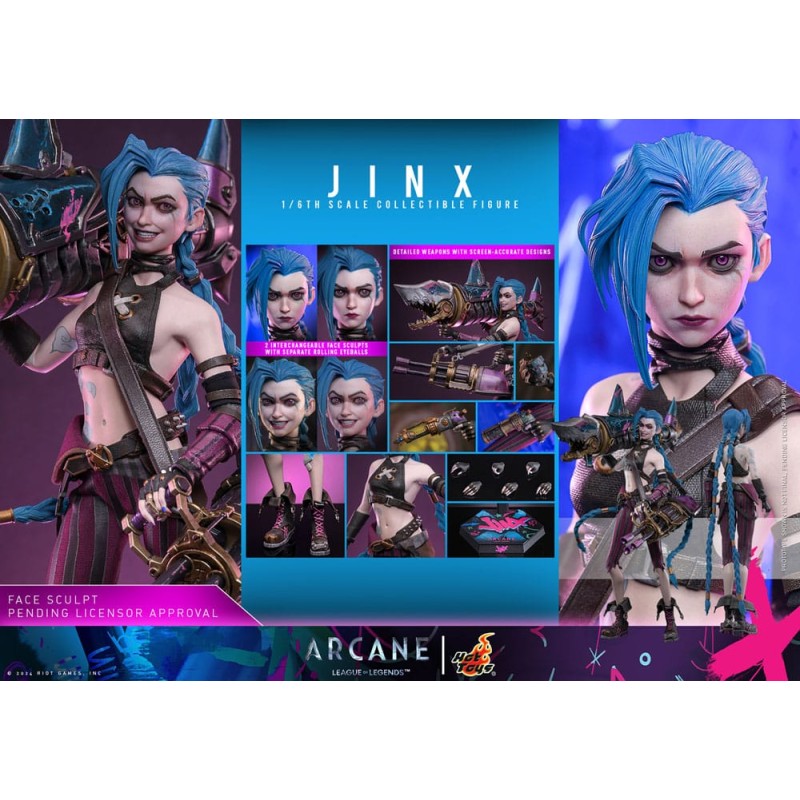 Arcane figurine 1/6 Jinx 27 cm | 4895228620279