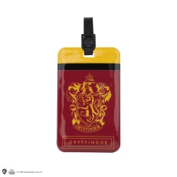 Harry Potter set étiquette de bagage & étui pour carte de transport Gryffindor | 4895205604254