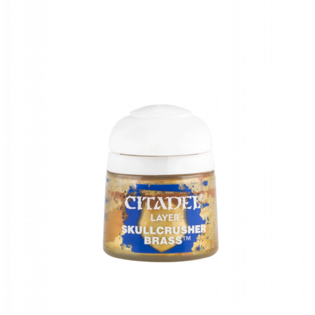 produit : Layer : Skullcrusher Brass 12 ML

marque : Games Workshop / Citadel