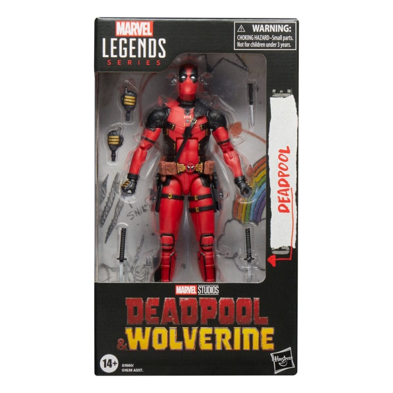 Deadpool & Wolverine Marvel Legends Action Figure Deadpool 15 cm | 5010996283757