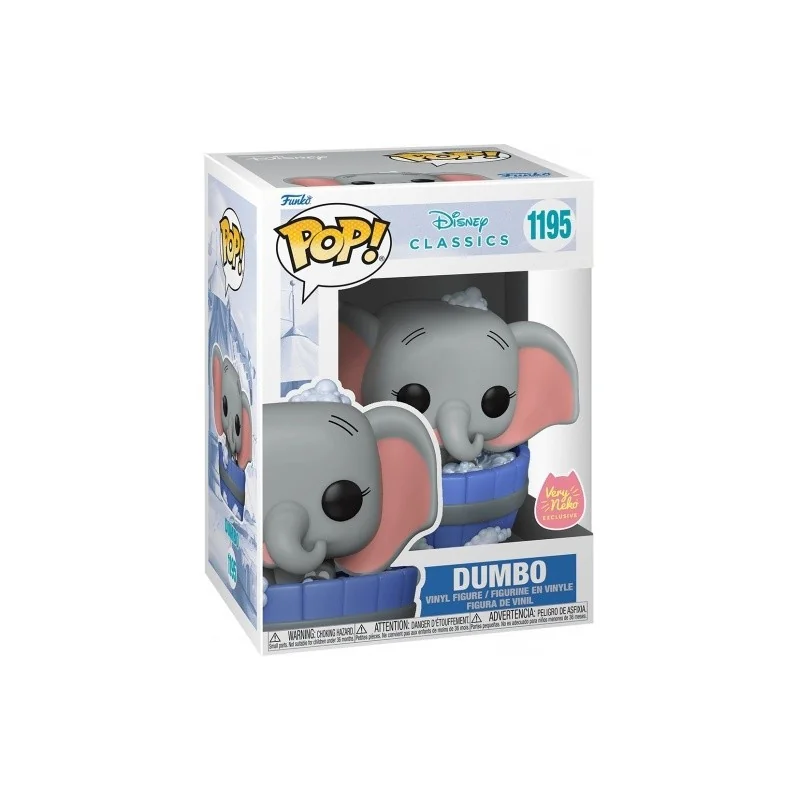 Disney Funko KNALLEN! Classics Vinyl Dumbo in Badkuip Exclusief 9 cm | 889698624701