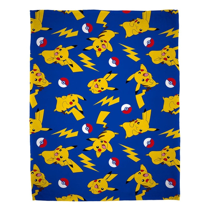 Pokemon Literie Pikachu Allover Print  130 x 170 cm | 4006891983015