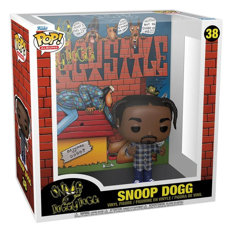 Snoop Dogg Figurine Funko POP! Albums Vinyl Snoop Dogg Doggystyle 9 cm