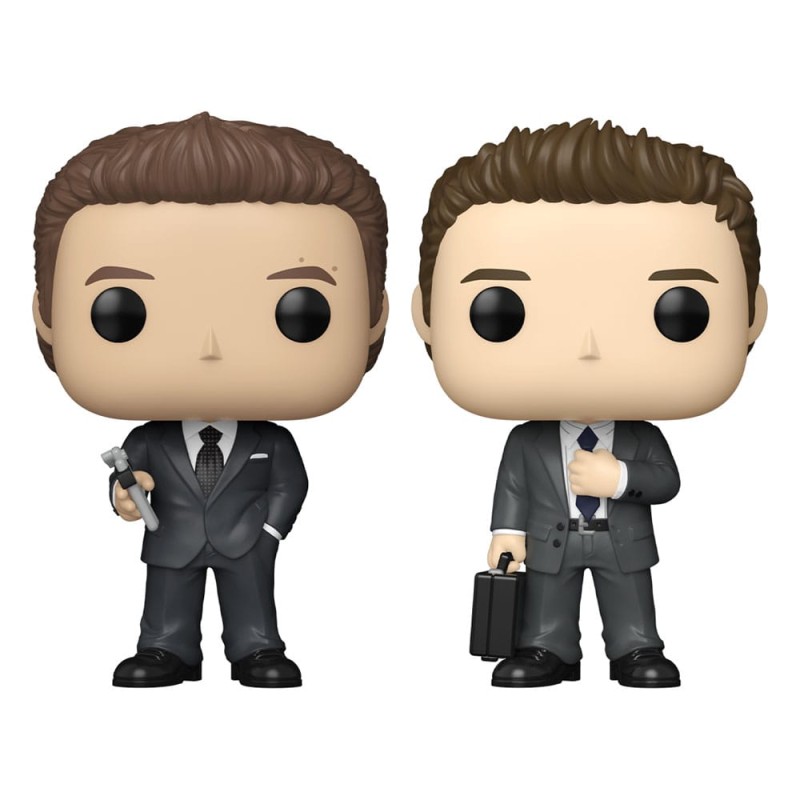 Suits pack 2 POP! Vinyl figurines Harvey&Michael 9 cm | 0889698839686