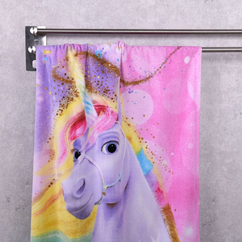 Unicorn Academy serviette de bain Magic 75 x 150 cm     | 4006891992178