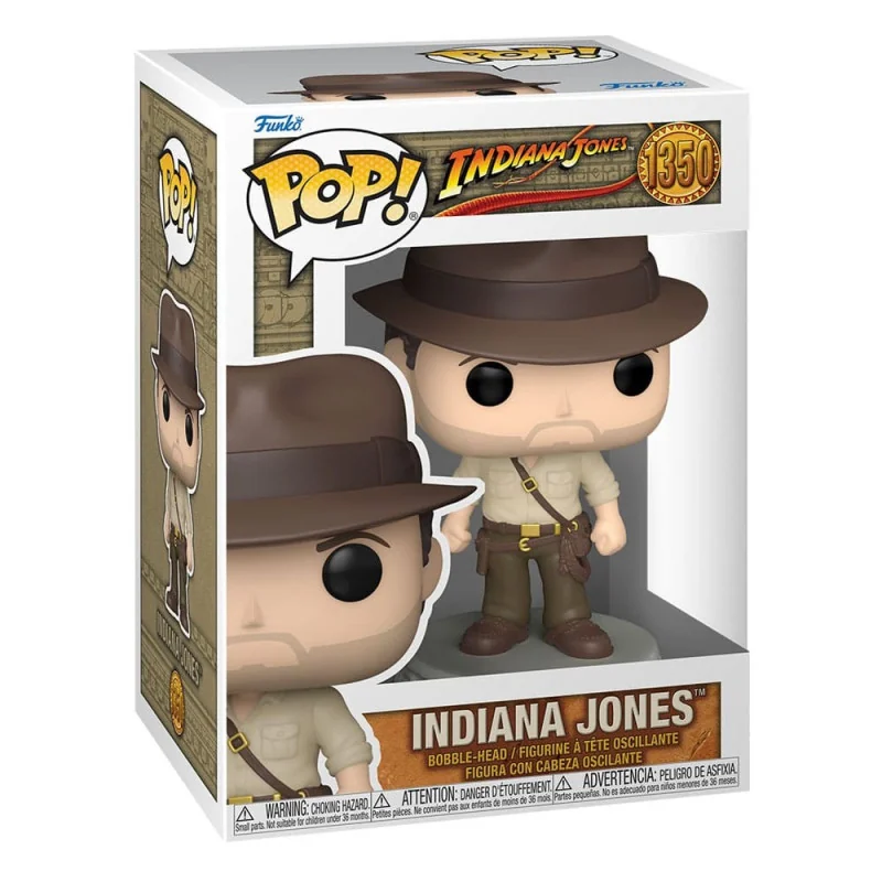 Indiana Jones Figurine Funko POP! Movies Vinyl Indiana Jones 9 cm