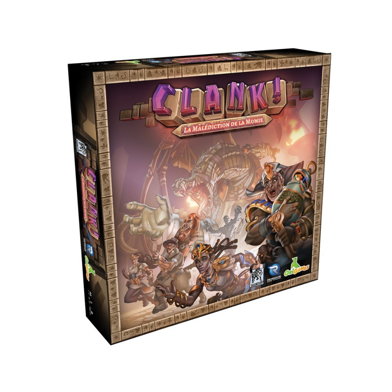 Spel: Clank! - Vloek van de mummie
Uitgever: Renegade
Engelse versie
