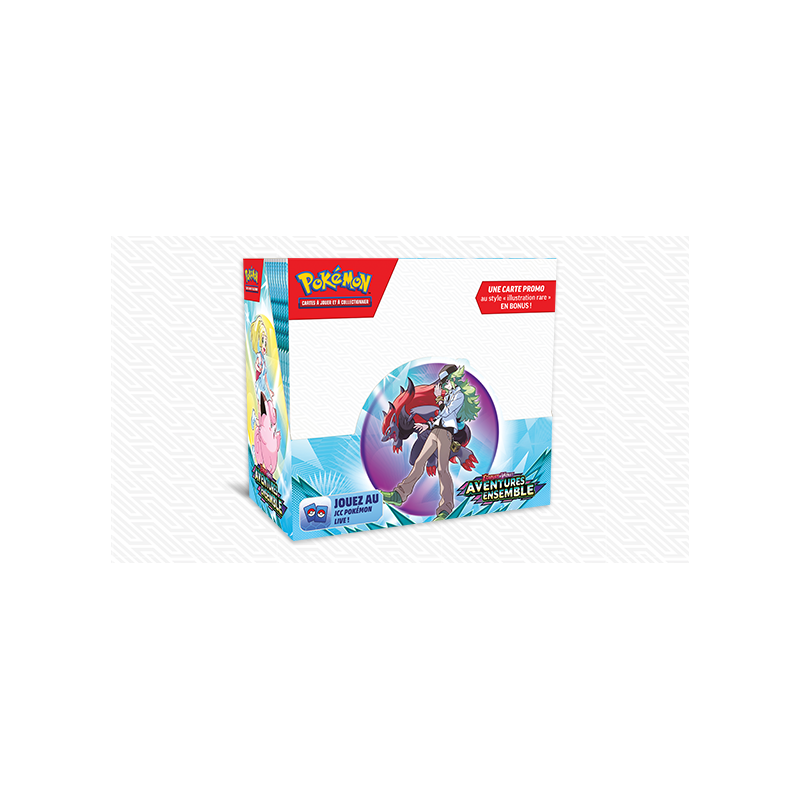 Pokémon - Aventures Ensemble (EV09) - Display amélioré de 36 Boosters (+ Promo Reshiram ) FR | 