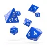 Oakie Doakie Dice - Set de dés RPG Solid - Bleu