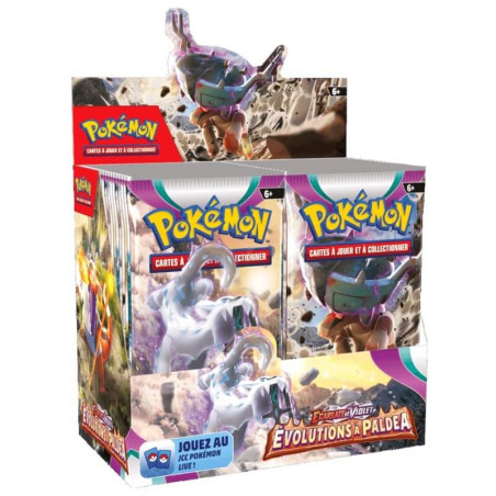 Pokémon -  Evolutions à Paldea (EV02) - Display 36 Boosters FR