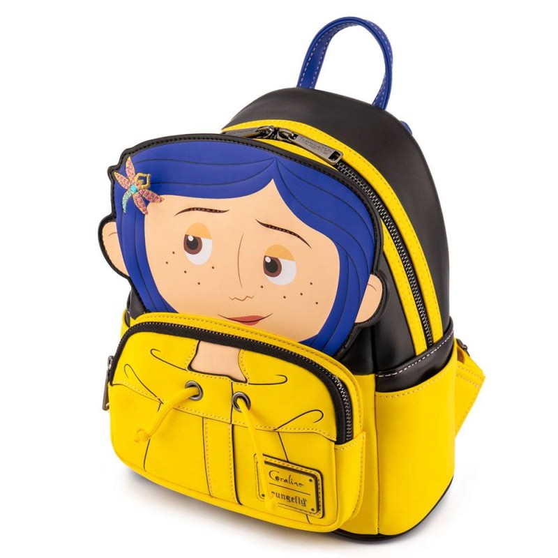 Coraline by Loungefly sac à dos Laika Coraline Rain Coat Cosplay | 0671803396982