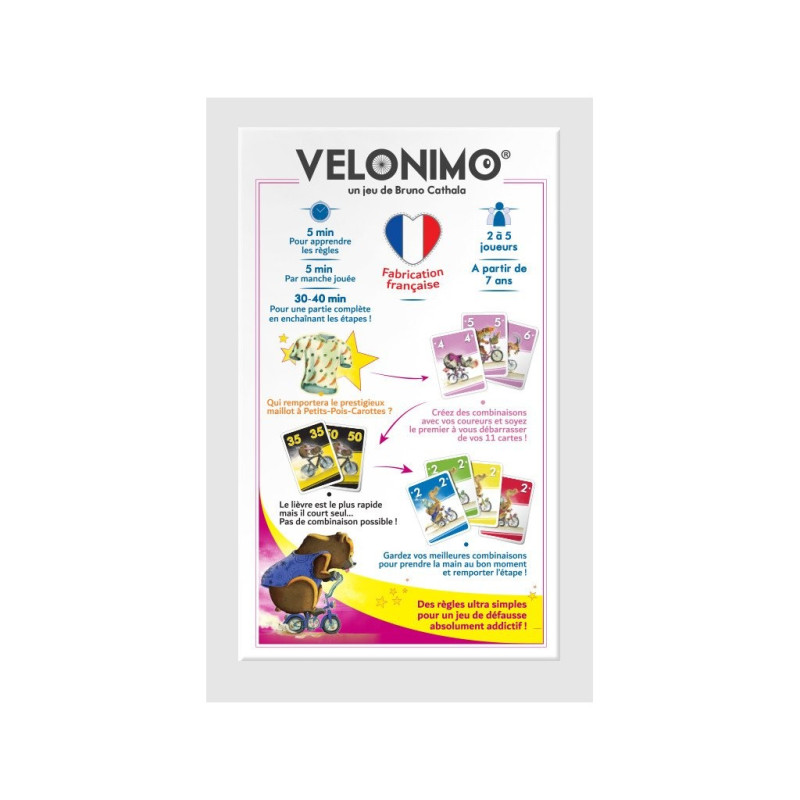 jeu : Velonimo
éditeur : Stratosphere
version française