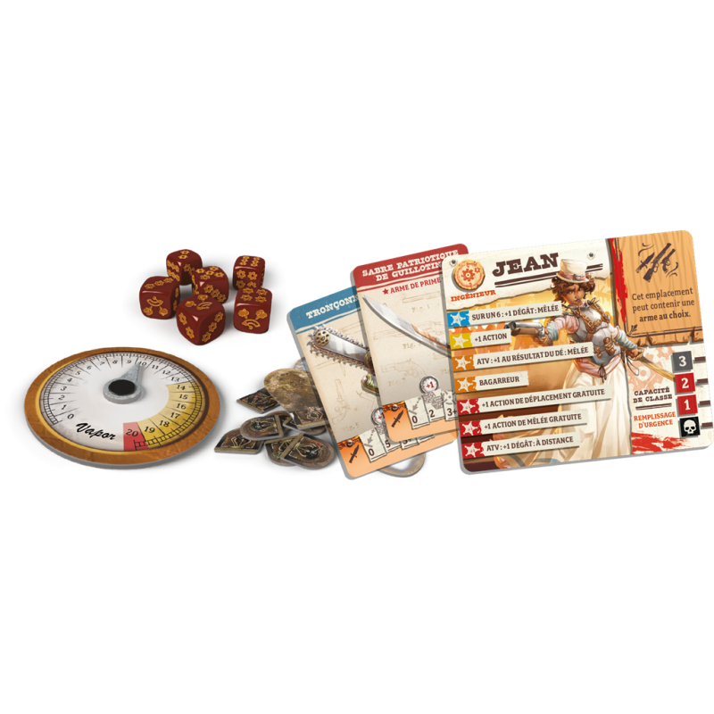 Zombicide ondood of levend: uitrusting en geweren (Ext)