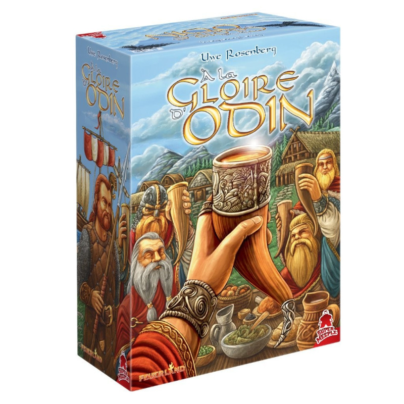 jeu : À la Gloire d'Odin éditeur : Super Meeple version française