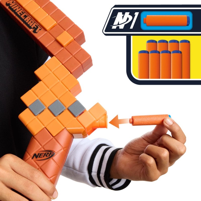 Minecraft NERF arc lance-fléchettes | 5010996303172