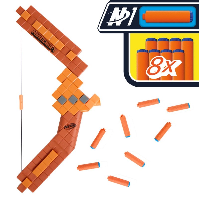 Minecraft NERF arc lance-fléchettes | 5010996303172