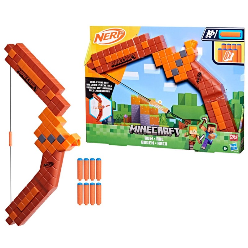 Minecraft NERF arc lance-fléchettes | 5010996303172