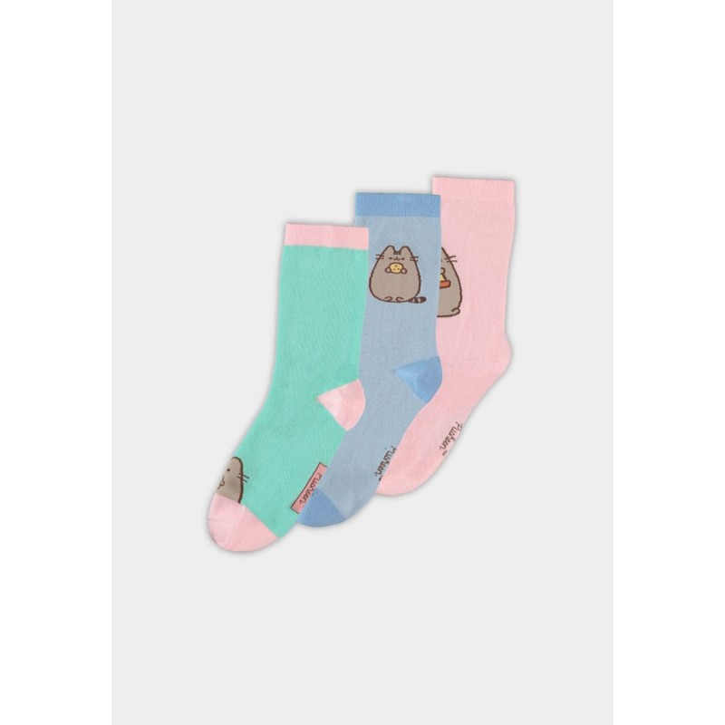 Pusheen pack 3 chaussettes Pusheen 35-38 | 8718526678444
