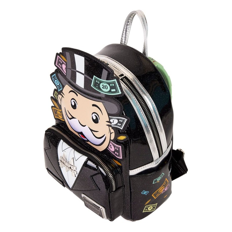 Hasbro by Loungefly Mini Backpack Monopoly Pennybags  | 0671803539969