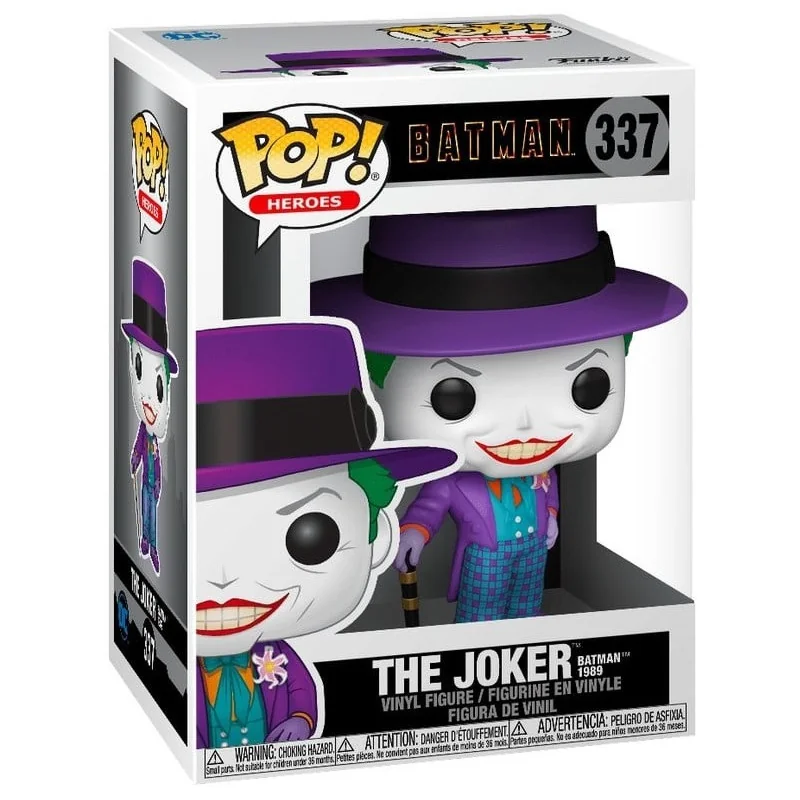 Batman 80th Figure Funko POP! Heros Vinyl Joker (1989) 9 cm | 889698477093