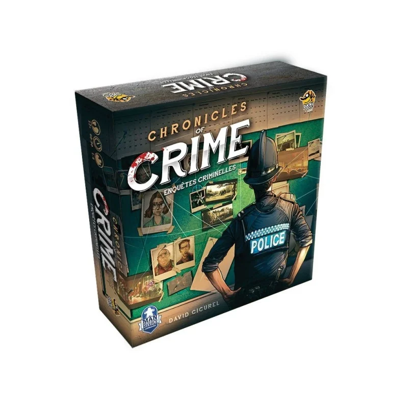 jeu : Chronicles of Crime
éditeur : Lucky Duck Games
version française