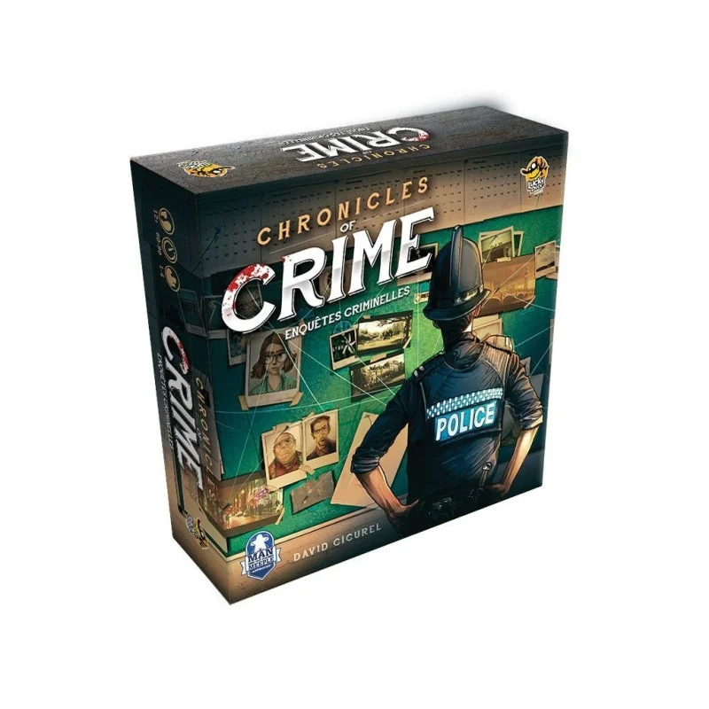 Spel: Kronieken van de misdaad Uitgever: Lucky Duck Games Engelse versie