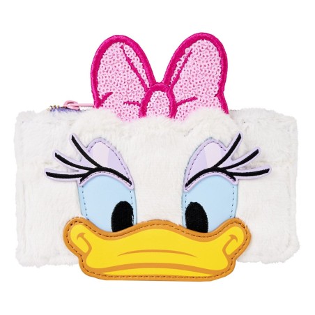 Disney by Loungefly Plush étui pour carte de transport Daisy Duck  | 0671803539747