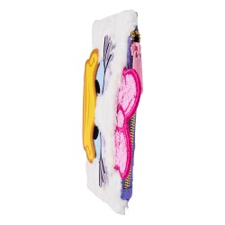 Disney by Loungefly Plush étui pour carte de transport Daisy Duck  | 0671803539747
