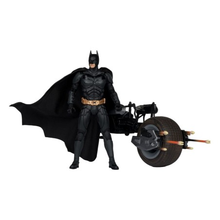 The Dark Knight DC Multiverse figurine avec véhicule Batman & The Batpod 18 cm | 0787926176292