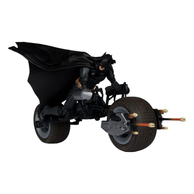 The Dark Knight DC Multiverse figurine avec véhicule Batman & The Batpod 18 cm | 0787926176292