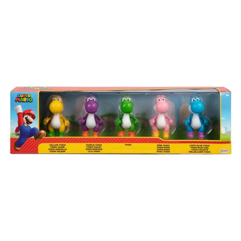 World of Nintendo - Super Mario Yoshi Wave 2 - 5-piece set | 192995415287