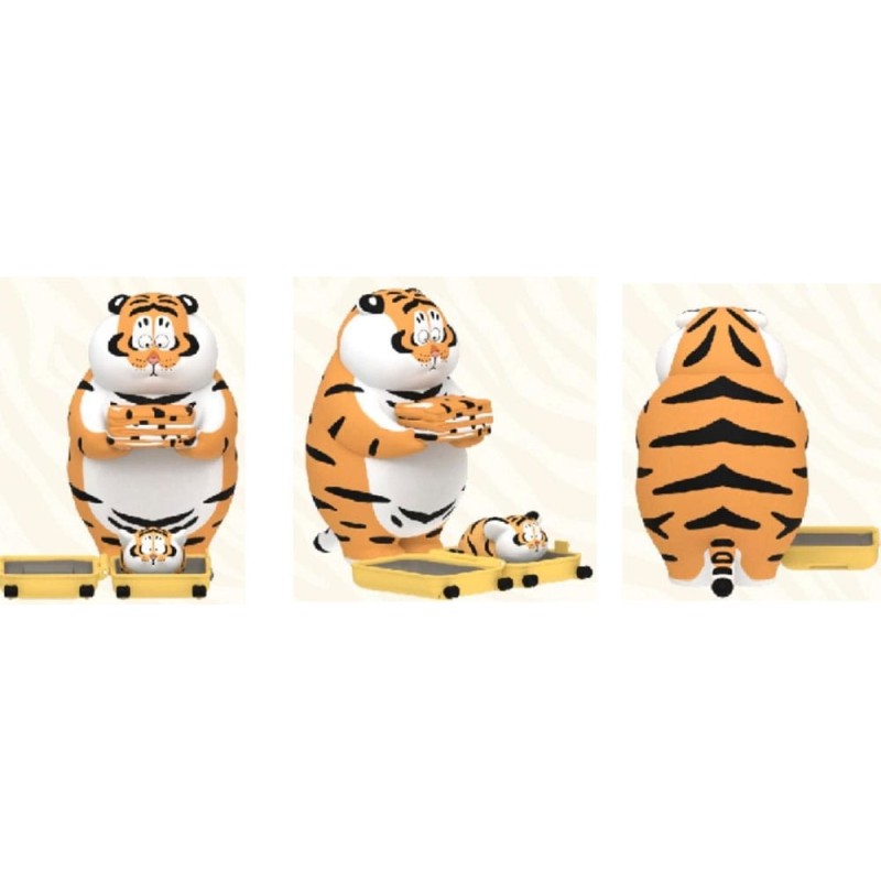 I Am Not Fat Tiger Roaring Love Series Mini Figures 9 cm Display (8) | 6971680453261