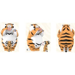 I Am Not Fat Tiger Roaring Love Series Mini Figures 9 cm Display (8) | 6971680453261