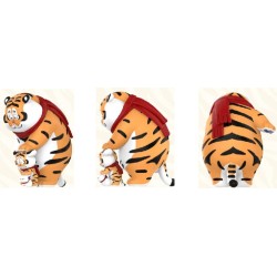 I Am Not Fat Tiger Roaring Love Series Mini Figures 9 cm Display (8) | 6971680453261