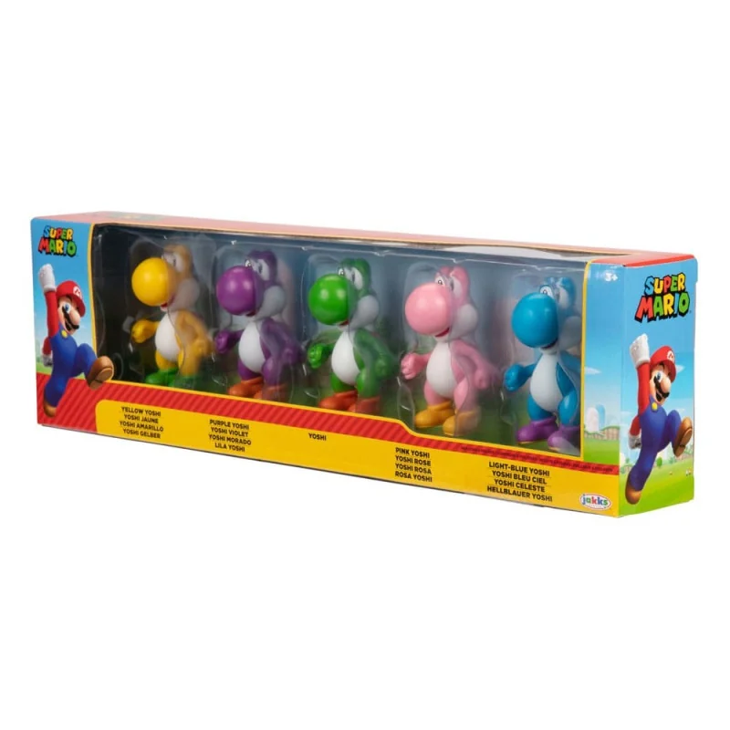 World of Nintendo - Super Mario Yoshi Wave 2 - 5-piece set | 192995415287