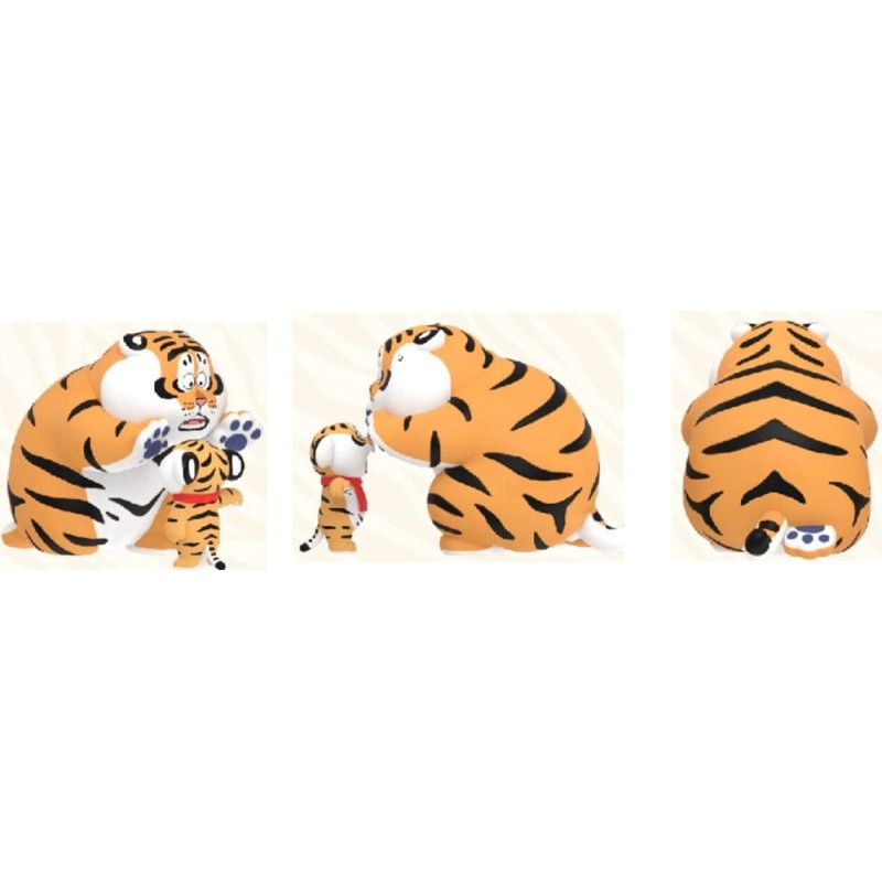 I Am Not Fat Tiger Roaring Love Series Mini Figures 9 cm Display (8) | 6971680453261