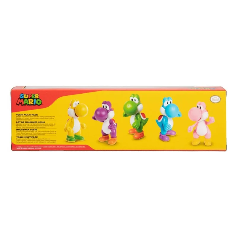 World of Nintendo - Super Mario Yoshi Wave 2 - 5-piece set | 192995415287